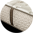 comfort care firm mattress restonic latex tempered coil double sided flippable