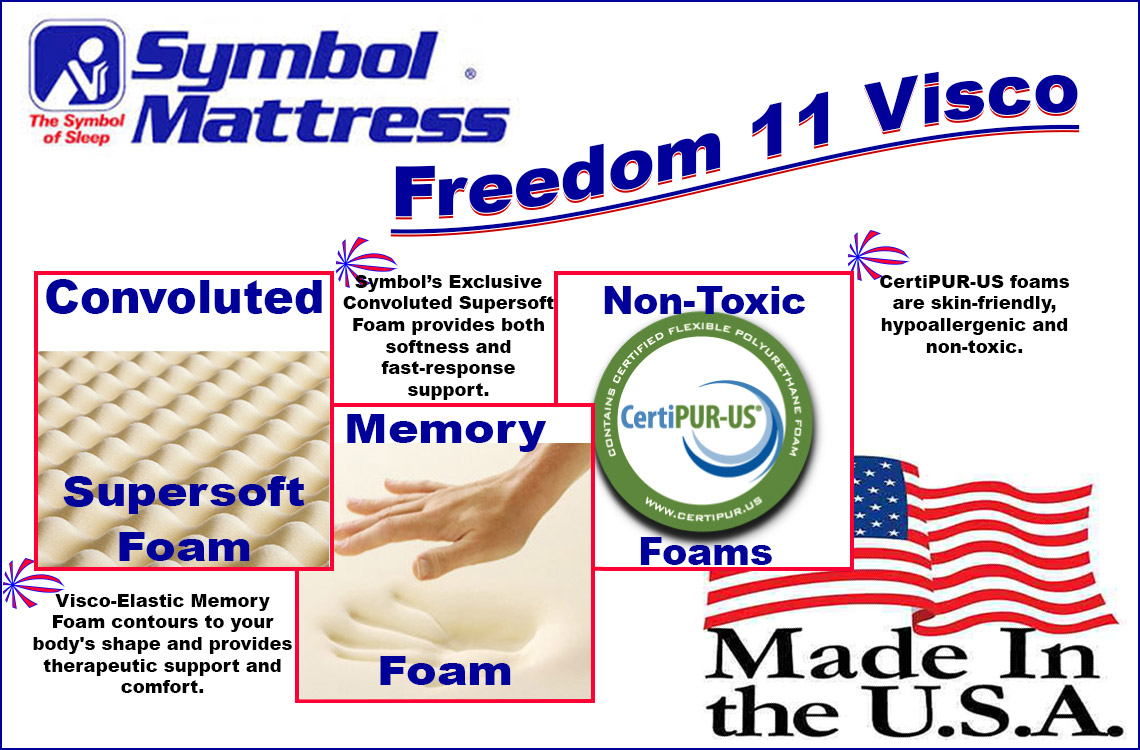 symbol memory foam mattress
