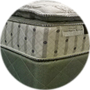 spring air mattress back supporter pillow top medium plush divine model