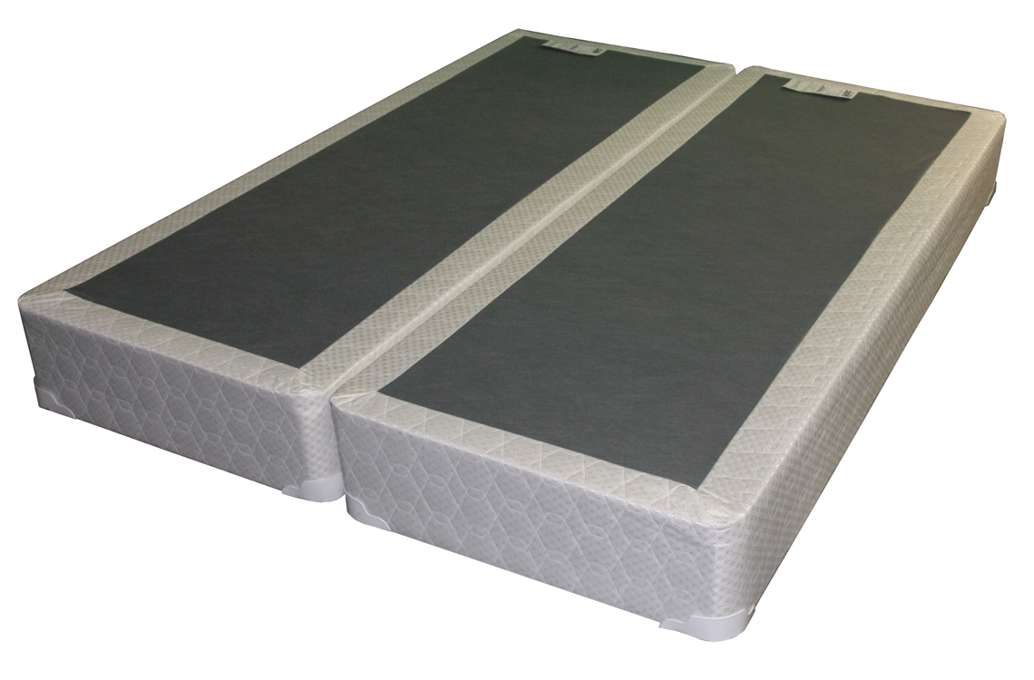 Low profile split box spring outlet queen